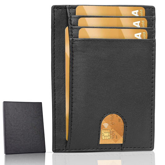 Ultra Slim Smart Credit Card Holder RFID Blocking Card Slim Wallet